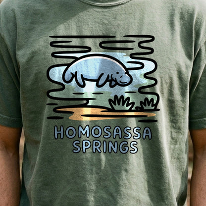 Homosassa Springs Wildlife State Park Cotton T-Shirt