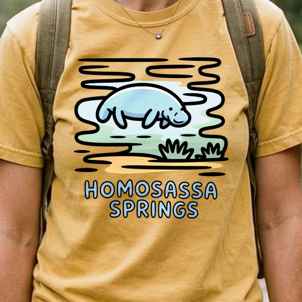 Homosassa Springs Wildlife State Park Cotton T-Shirt
