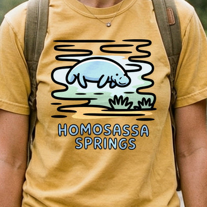 Homosassa Springs Wildlife State Park Cotton T-Shirt