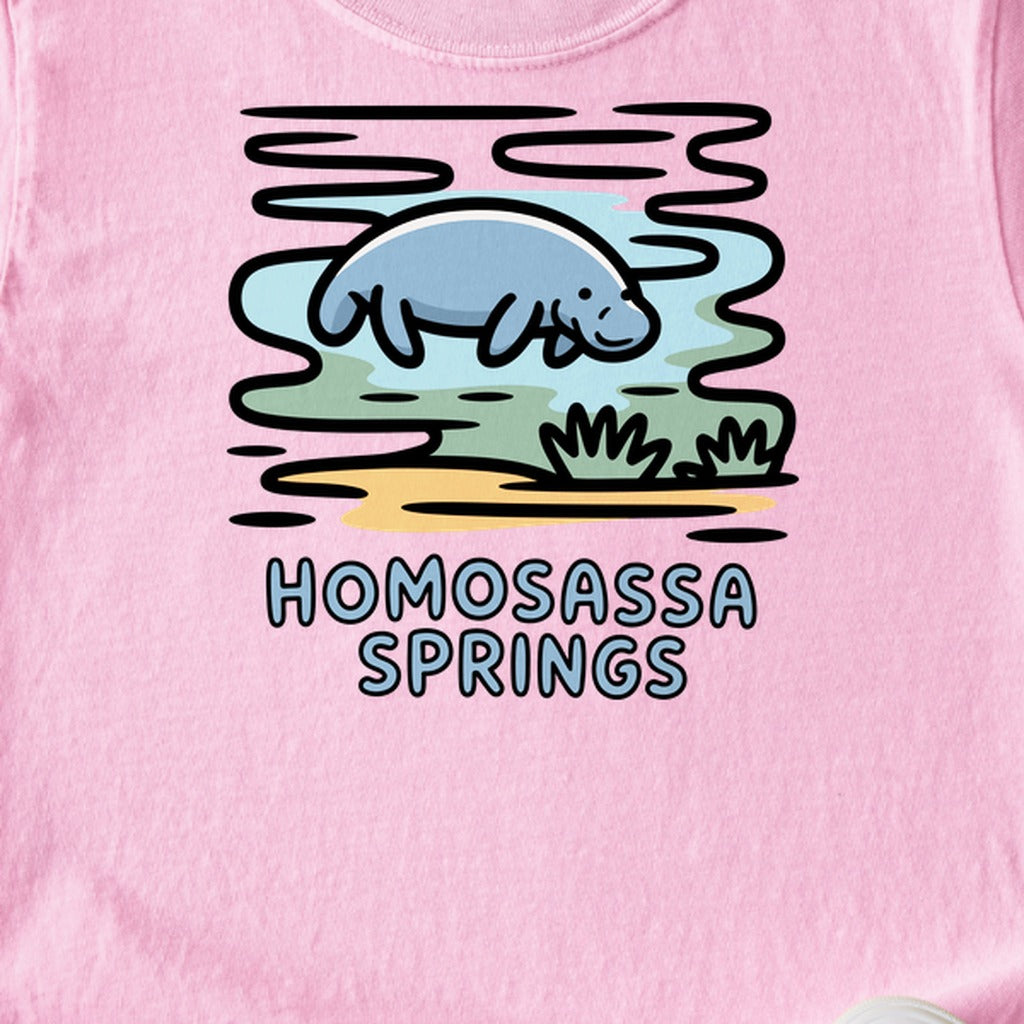 Homosassa Springs Wildlife State Park Kids Cotton T-Shirt