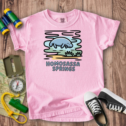 Homosassa Springs Wildlife State Park Kids Cotton T-Shirt