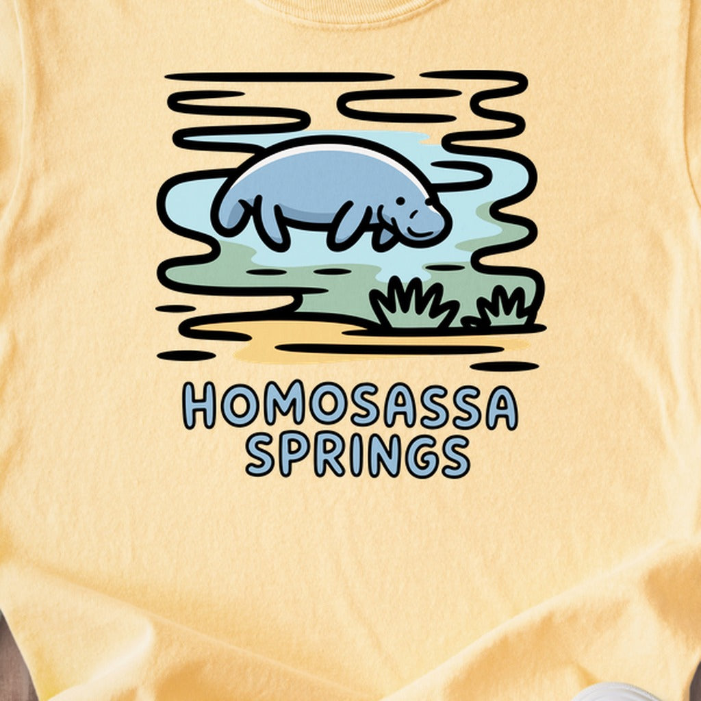 Homosassa Springs Wildlife State Park Kids Cotton T-Shirt