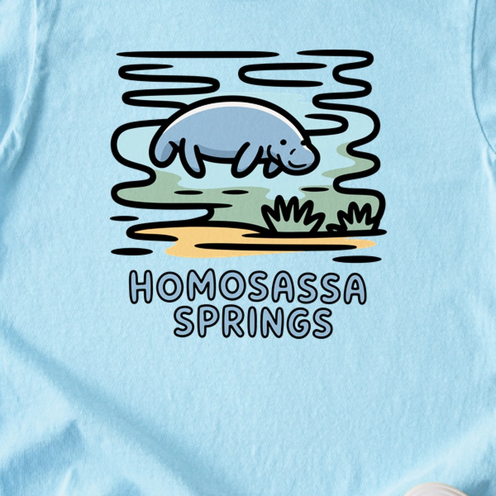 Homosassa Springs Wildlife State Park Kids Cotton T-Shirt