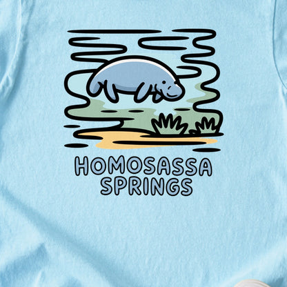 Homosassa Springs Wildlife State Park Kids Cotton T-Shirt
