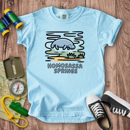 Homosassa Springs Wildlife State Park Kids Cotton T-Shirt