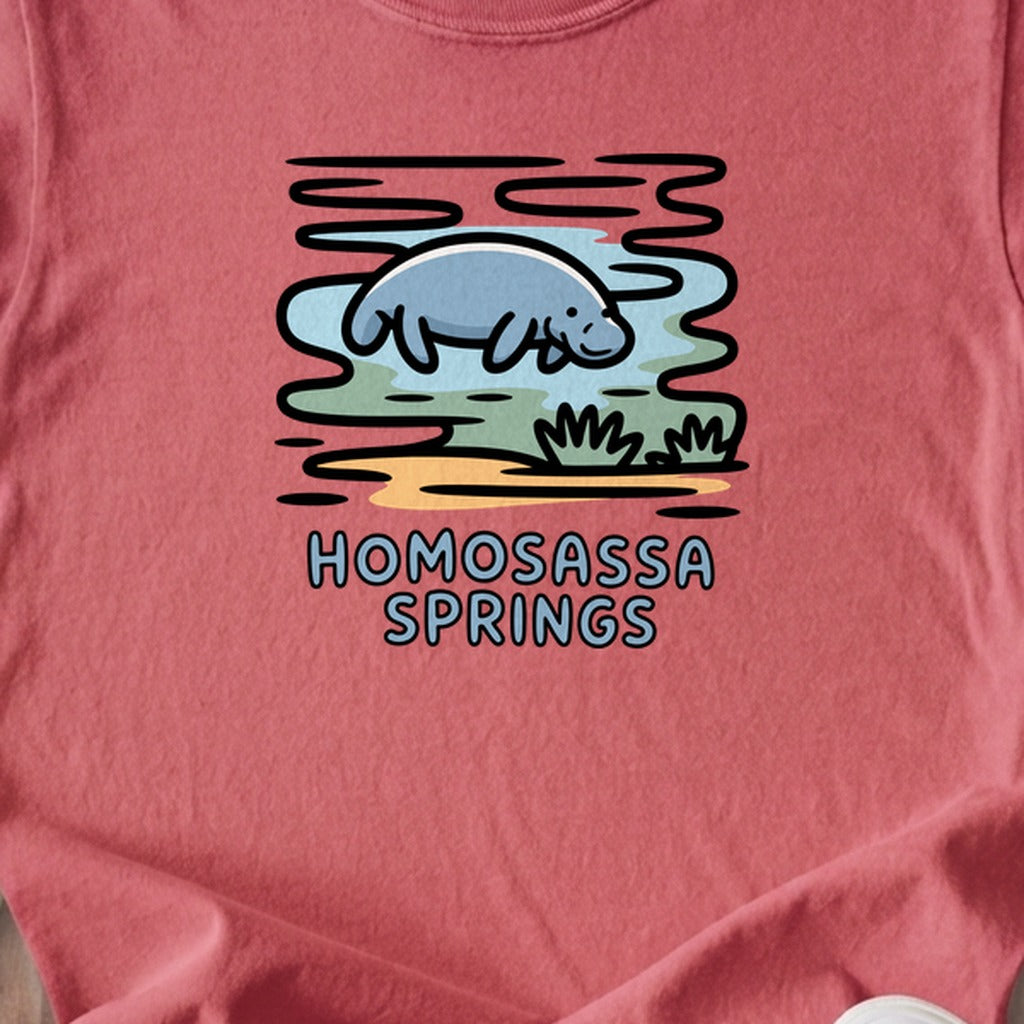 Homosassa Springs Wildlife State Park Kids Cotton T-Shirt