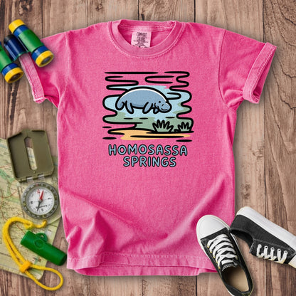 Homosassa Springs Wildlife State Park Kids Cotton T-Shirt