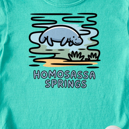 Homosassa Springs Wildlife State Park Kids Cotton T-Shirt