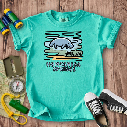 Homosassa Springs Wildlife State Park Kids Cotton T-Shirt