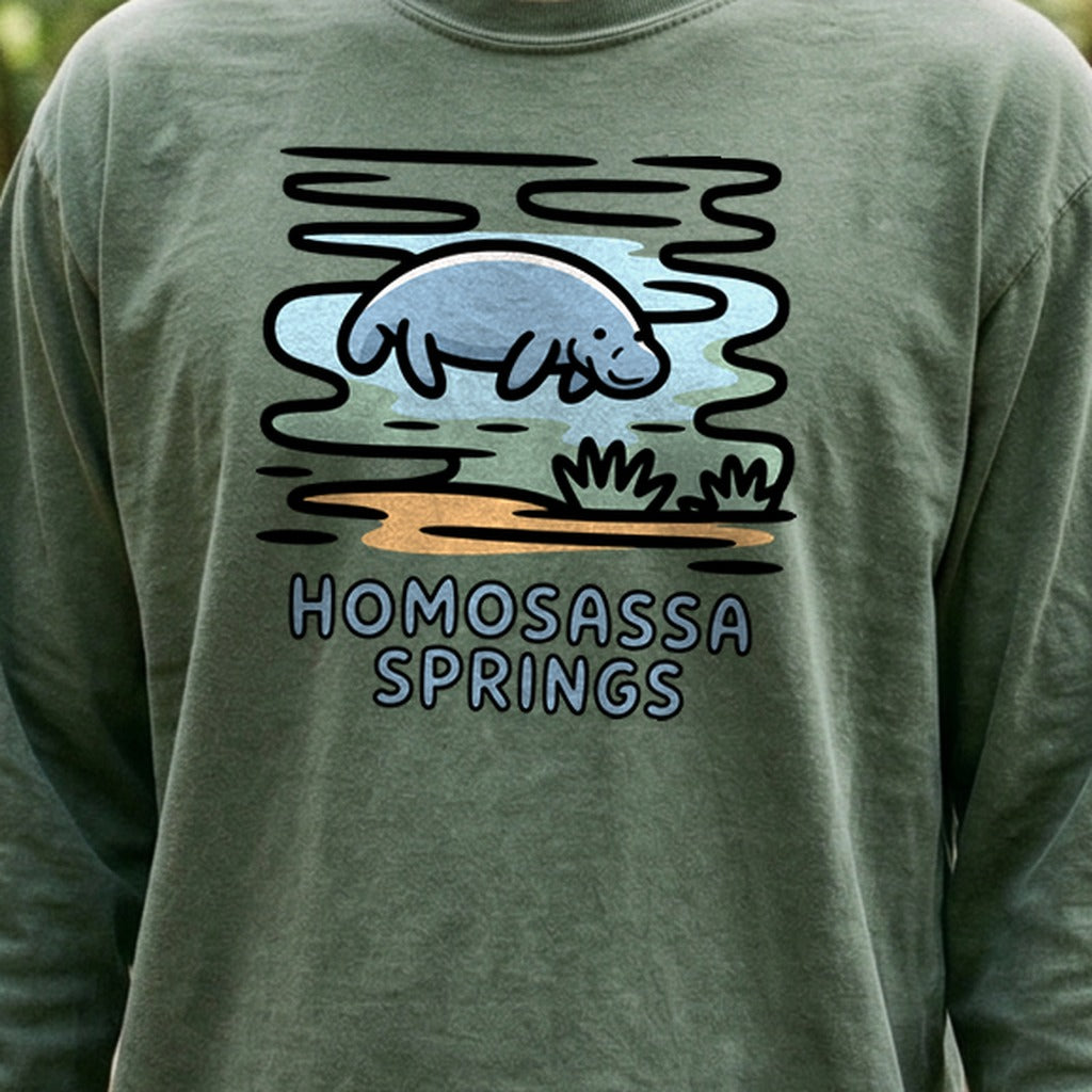 Homosassa Springs Wildlife State Park Cotton Long Sleeve