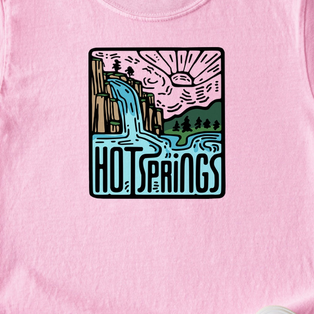 Hot Springs National Park Kids Cotton T-Shirt