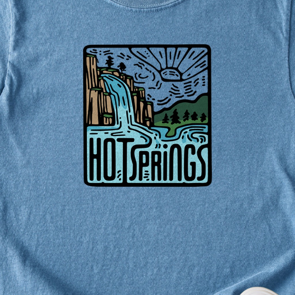 Hot Springs National Park Kids Cotton T-Shirt