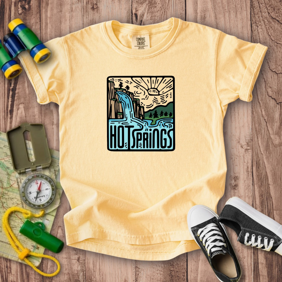 Hot Springs National Park Kids Cotton T-Shirt