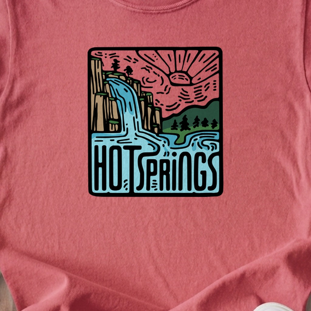 Hot Springs National Park Kids Cotton T-Shirt