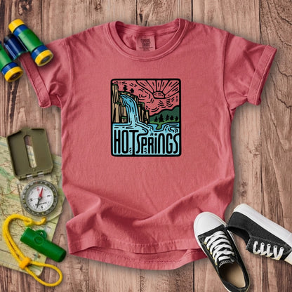 Hot Springs National Park Kids Cotton T-Shirt