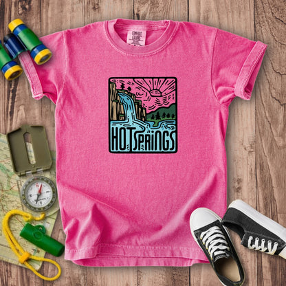 Hot Springs National Park Kids Cotton T-Shirt