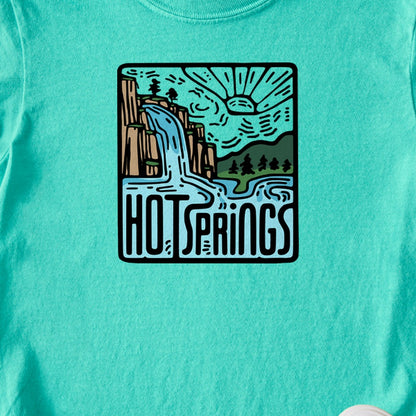 Hot Springs National Park Kids Cotton T-Shirt