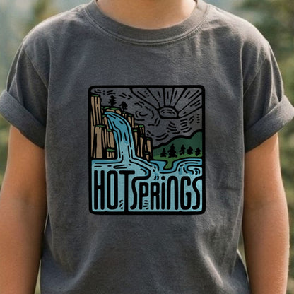 Hot Springs National Park Kids Cotton T-Shirt