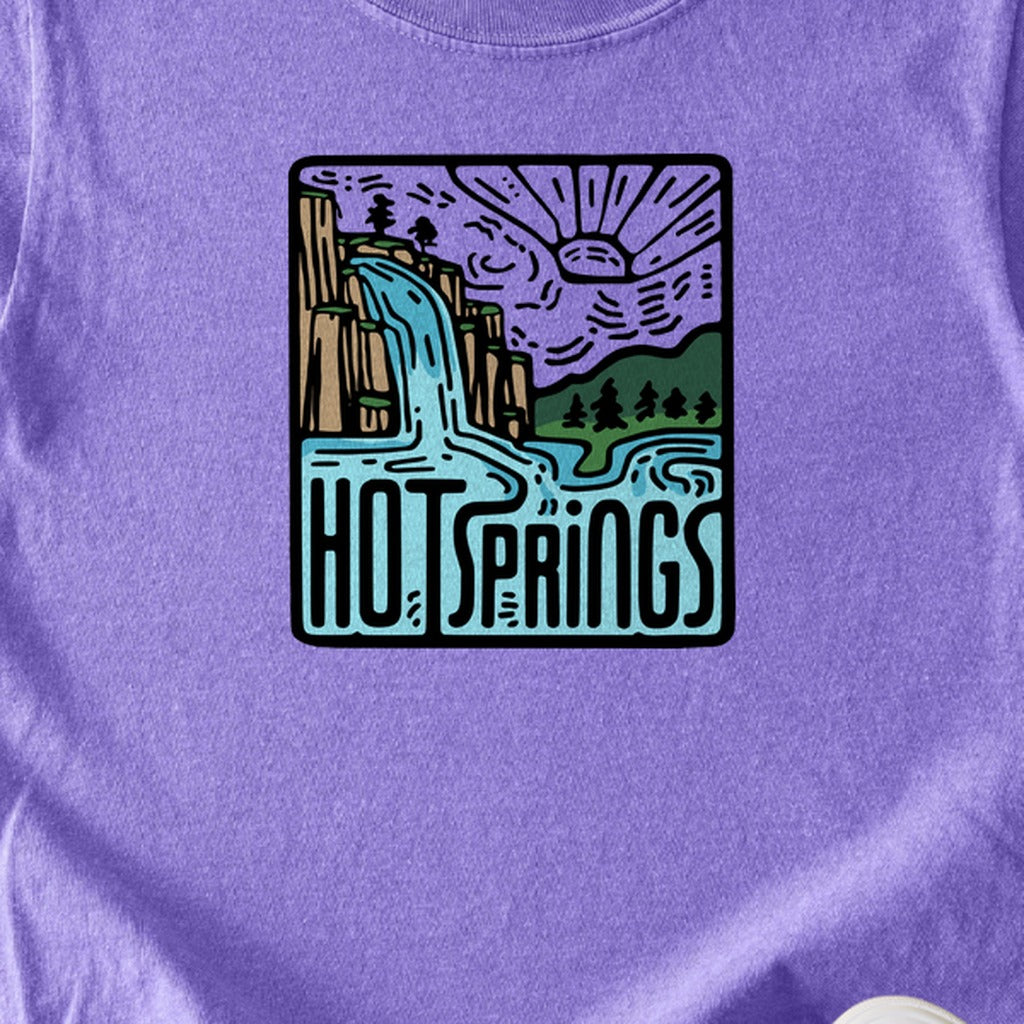 Hot Springs National Park Kids Cotton T-Shirt