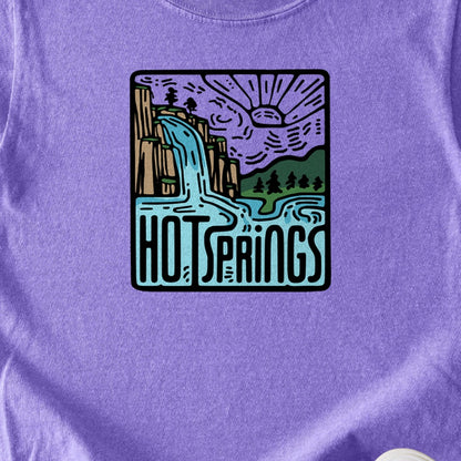 Hot Springs National Park Kids Cotton T-Shirt