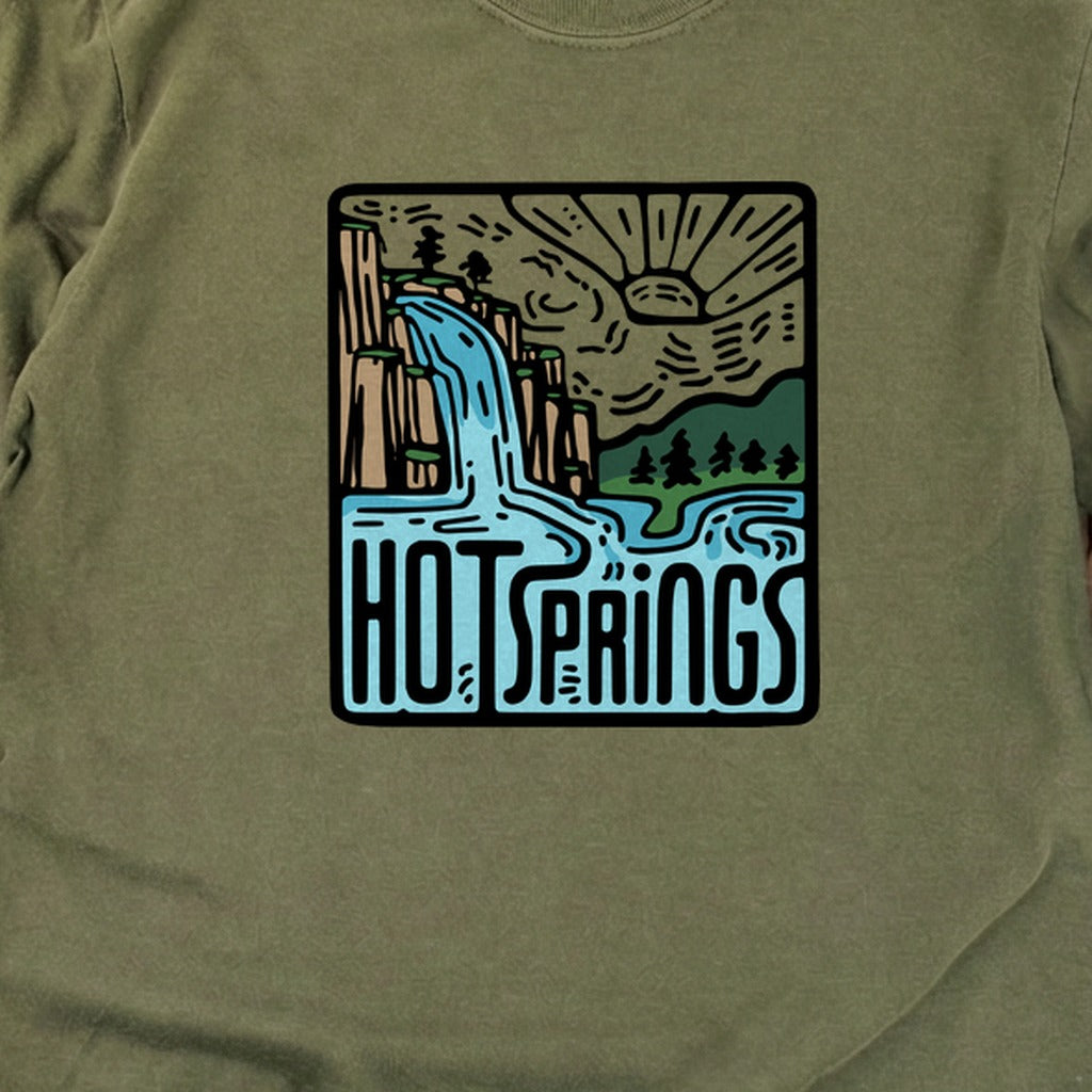 Hot Springs National Park Cotton Long Sleeve