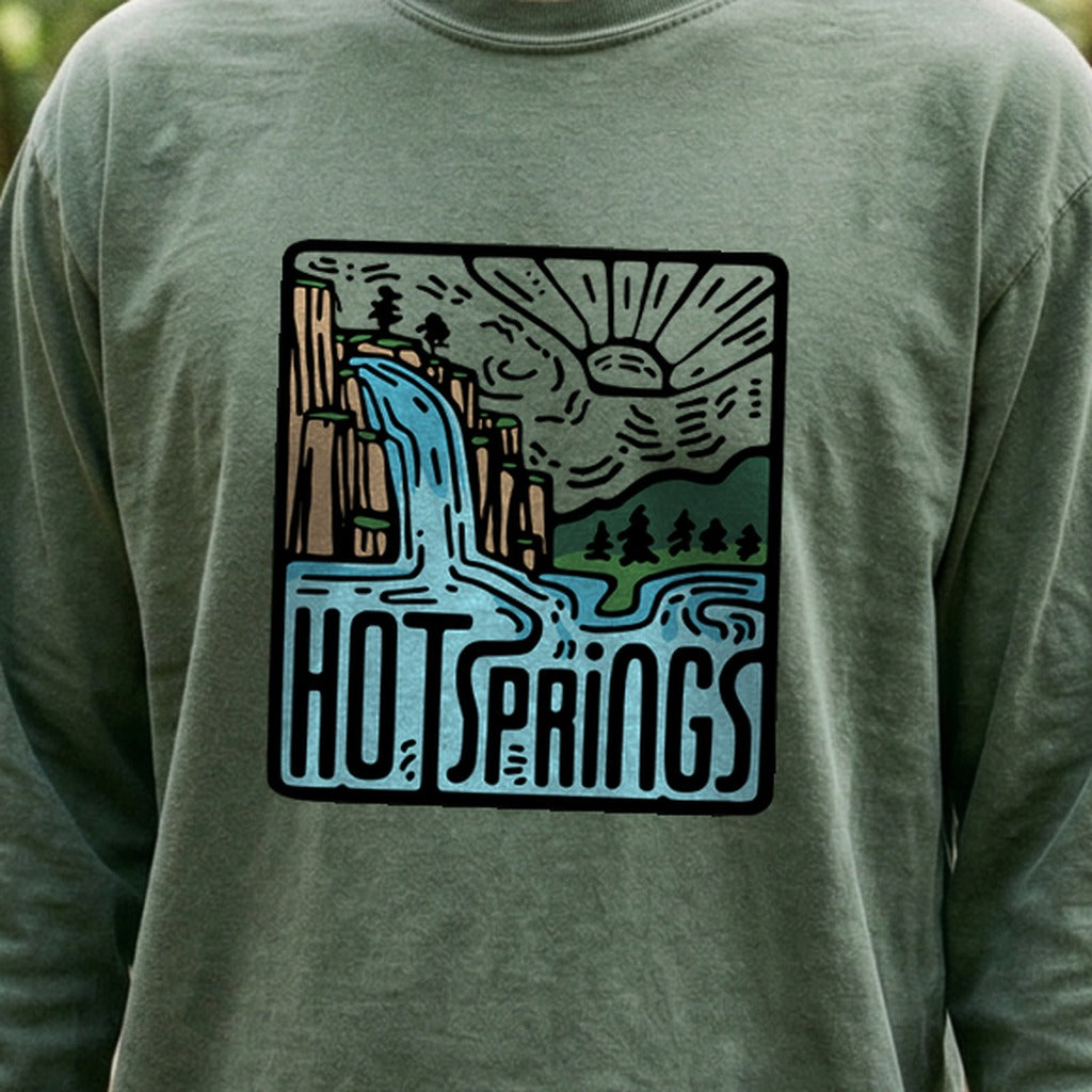 Hot Springs National Park Cotton Long Sleeve