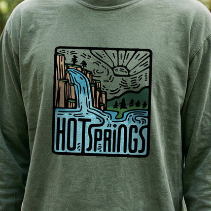 Hot Springs National Park Cotton Long Sleeve