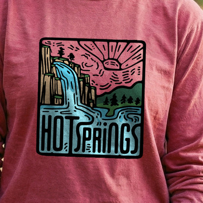 Hot Springs National Park Cotton Long Sleeve