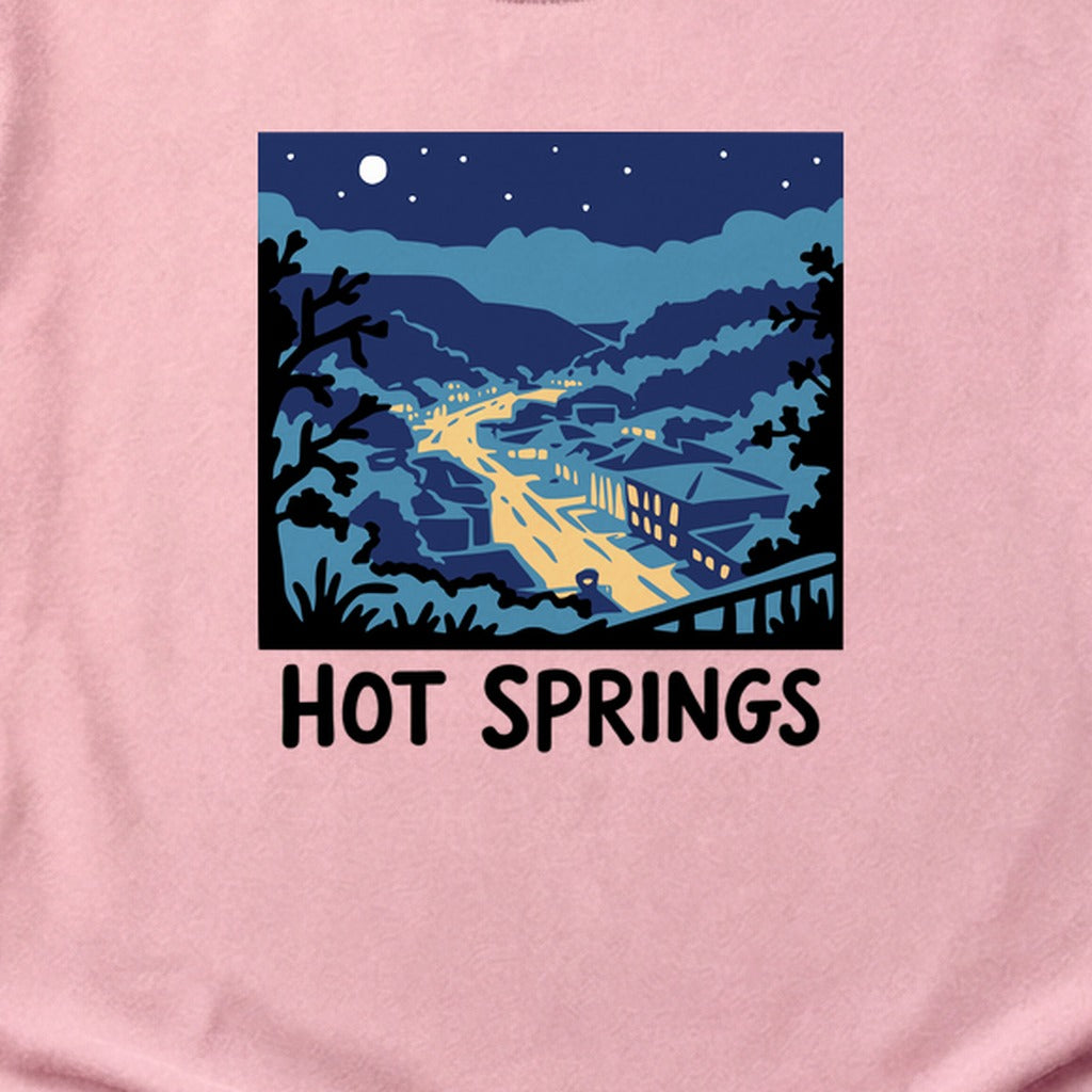 Hot Springs at Night Cotton T-Shirt