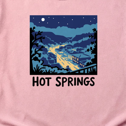 Hot Springs at Night Cotton T-Shirt