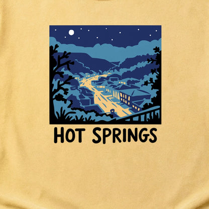 Hot Springs at Night Cotton T-Shirt
