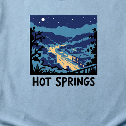 Hot Springs at Night Cotton T-Shirt