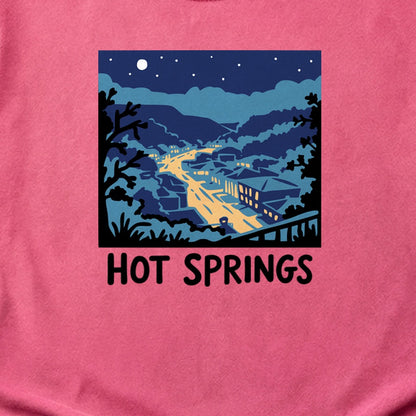 Hot Springs at Night Cotton T-Shirt