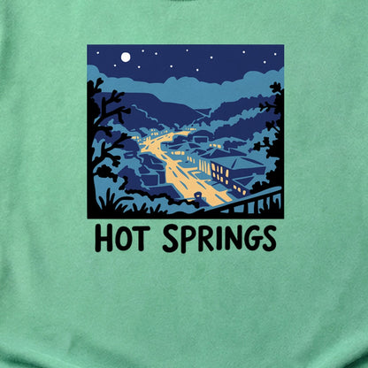 Hot Springs at Night Cotton T-Shirt