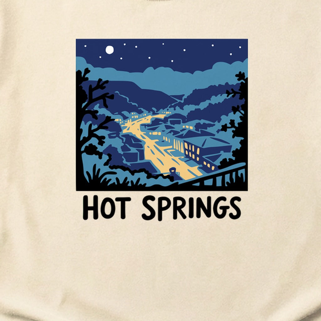 Hot Springs at Night Cotton T-Shirt