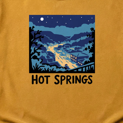 Hot Springs at Night Cotton T-Shirt