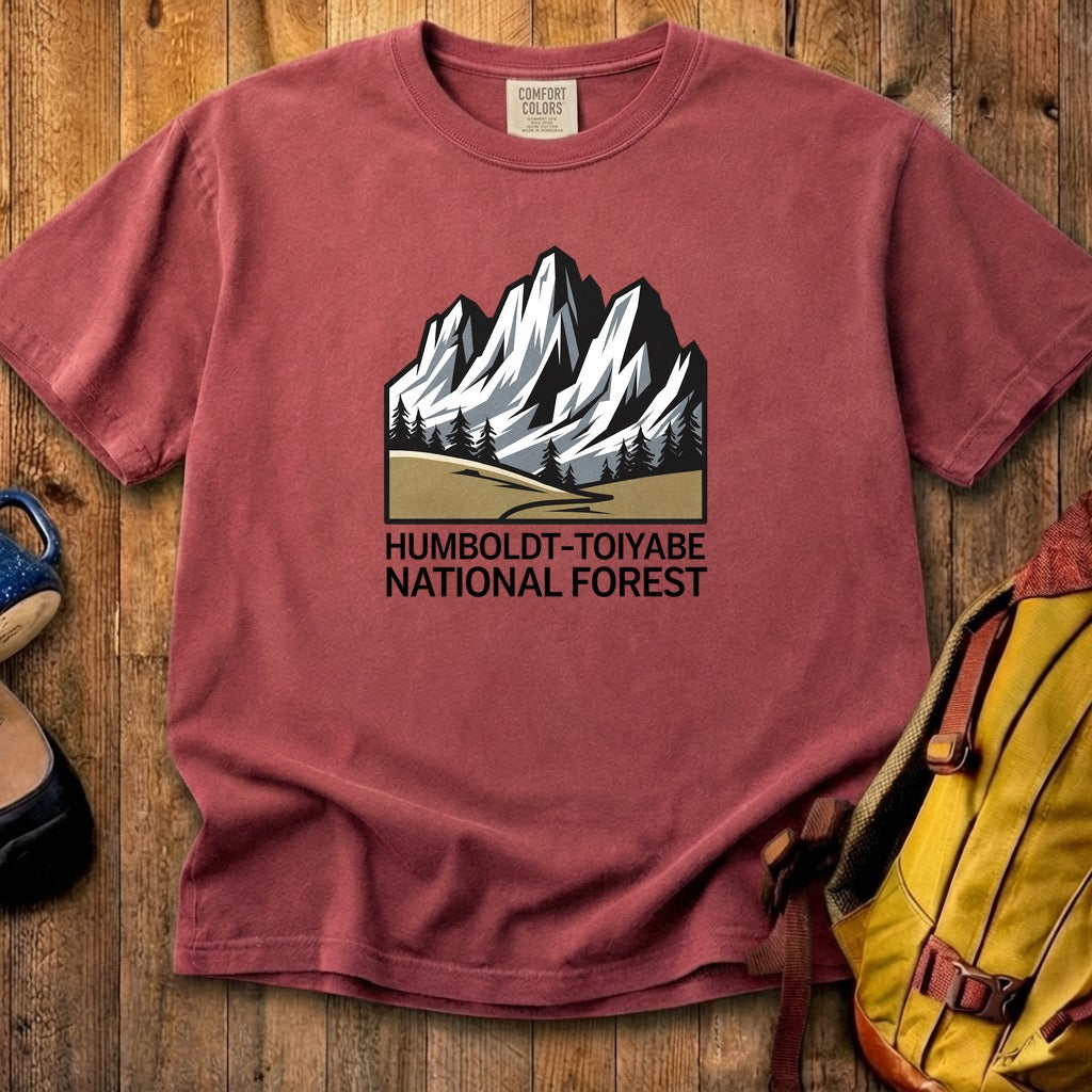 Humboldt-Toiyabe National Forest Cotton T-Shirt