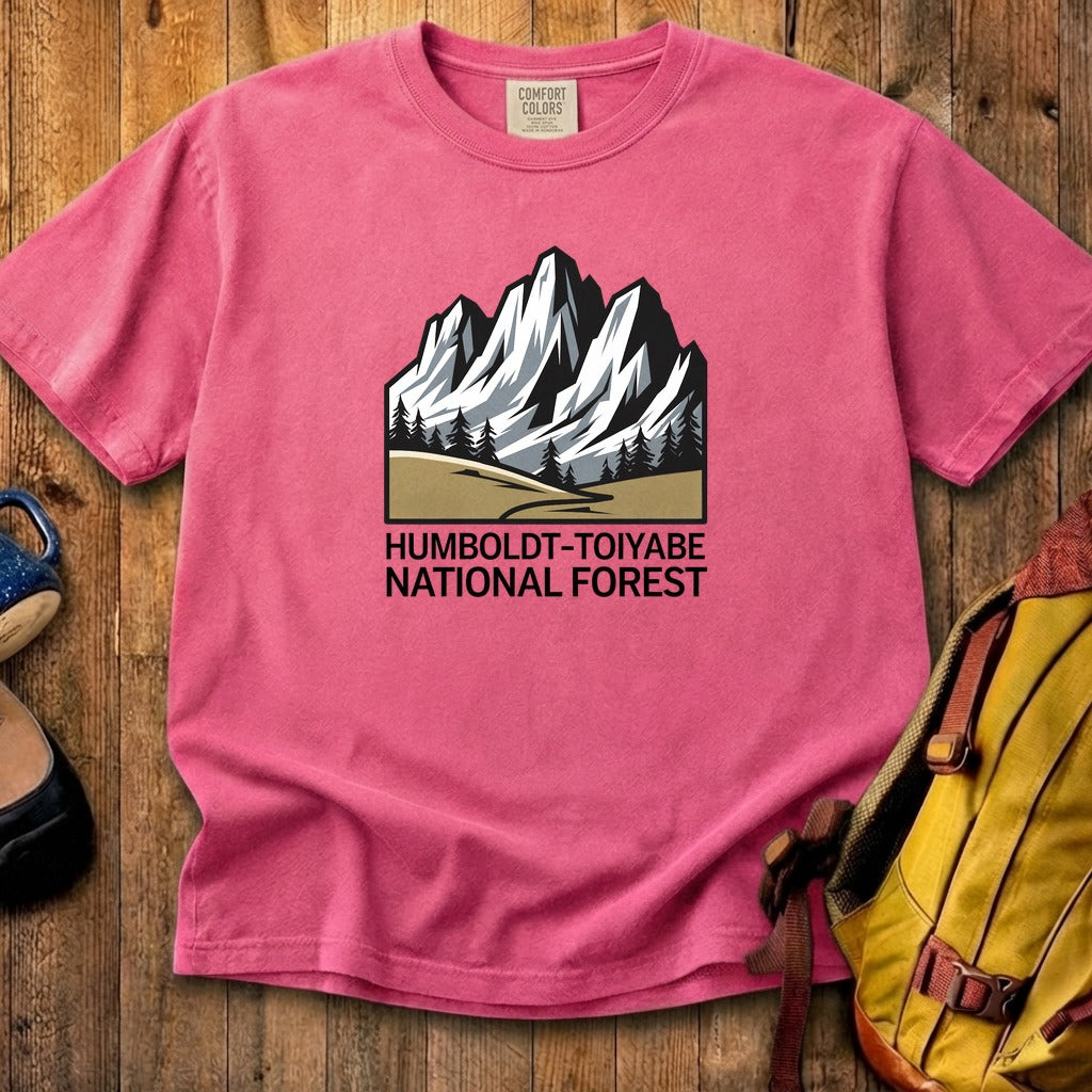 Humboldt-Toiyabe National Forest Cotton T-Shirt