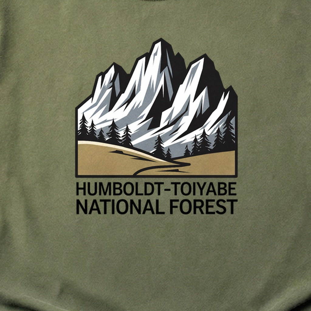 Humboldt-Toiyabe National Forest Cotton T-Shirt