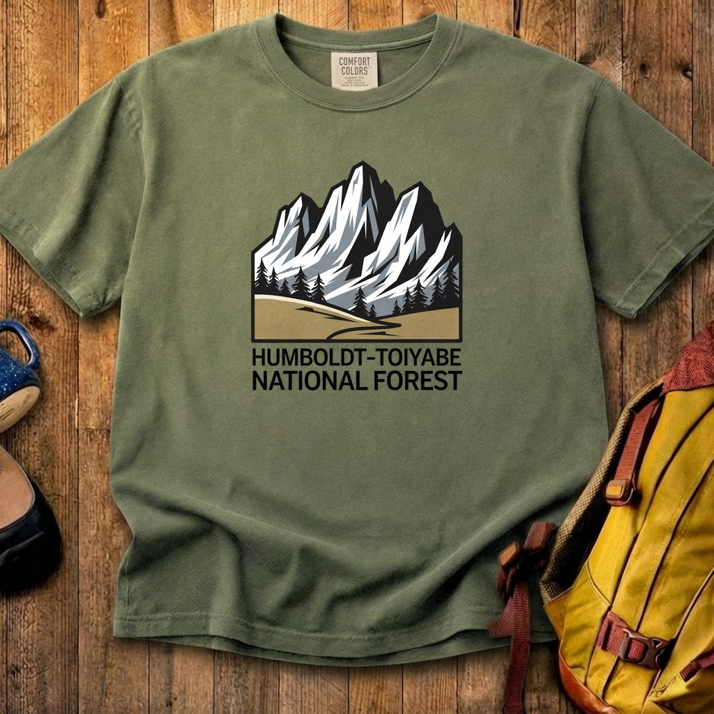 Humboldt-Toiyabe National Forest Cotton T-Shirt