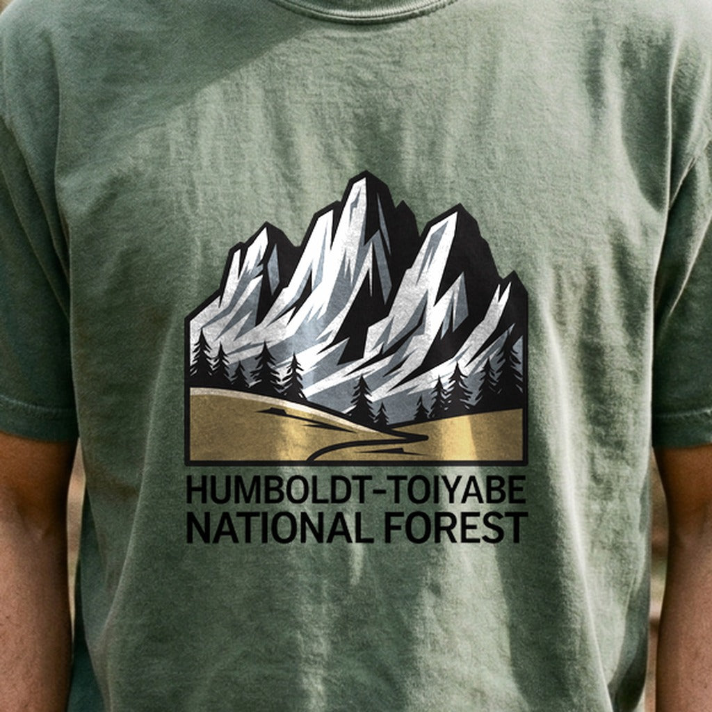 Humboldt-Toiyabe National Forest Cotton T-Shirt