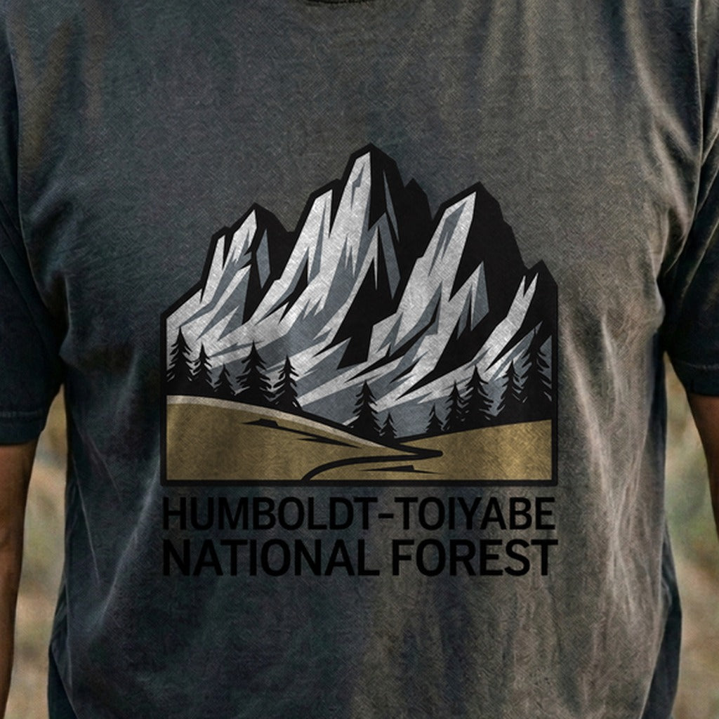 Humboldt-Toiyabe National Forest Cotton T-Shirt