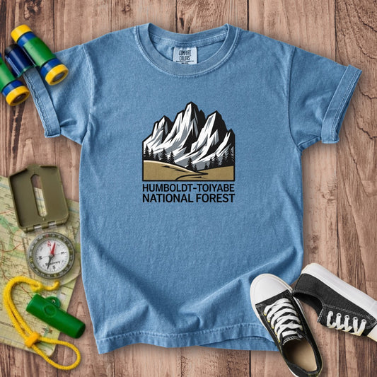 Humboldt-Toiyabe National Forest Kids Cotton T-Shirt