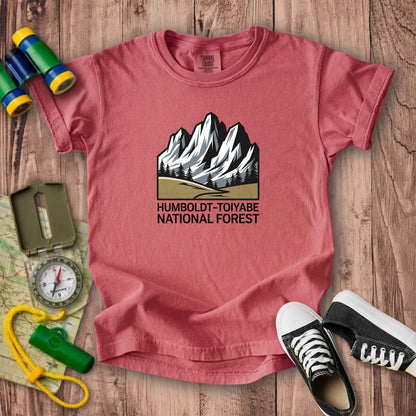 Humboldt-Toiyabe National Forest Kids Cotton T-Shirt