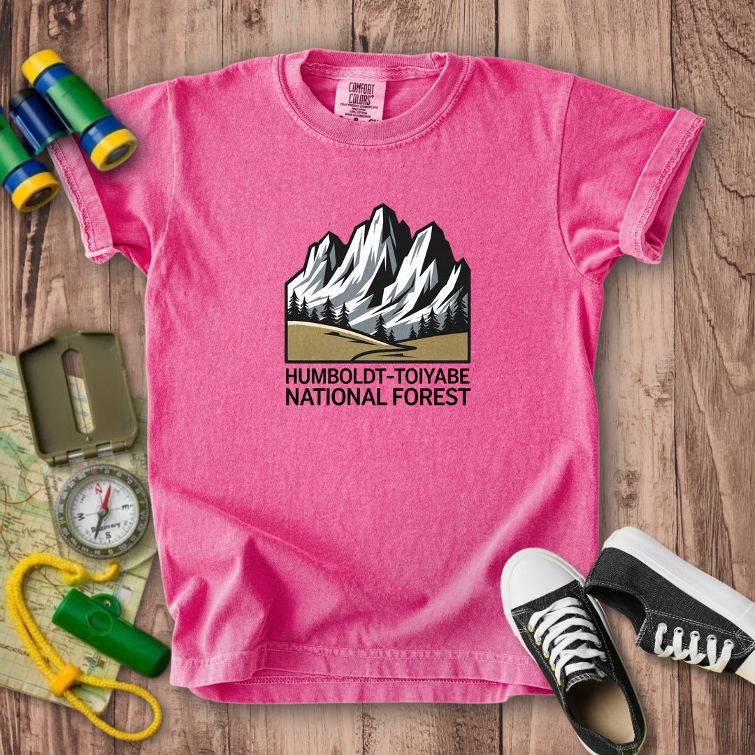Humboldt-Toiyabe National Forest Kids Cotton T-Shirt