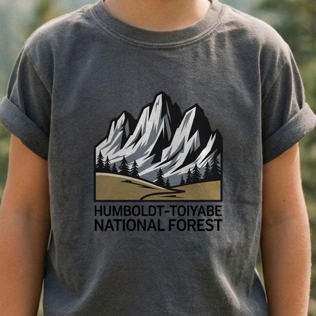 Humboldt-Toiyabe National Forest Kids Cotton T-Shirt