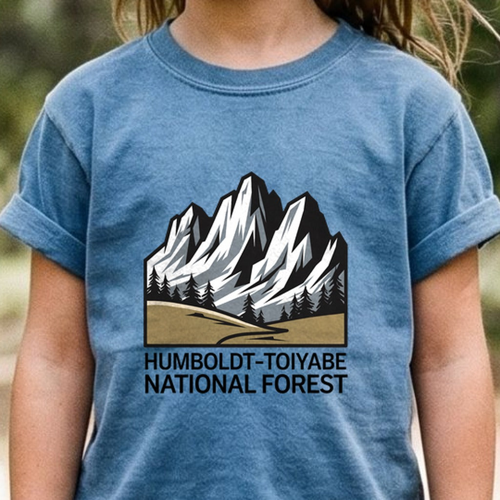 Humboldt-Toiyabe National Forest Kids Cotton T-Shirt