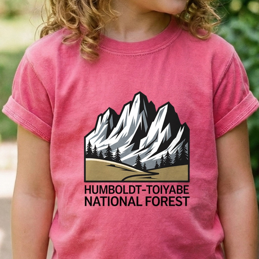 Humboldt-Toiyabe National Forest Kids Cotton T-Shirt