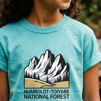 Humboldt-Toiyabe National Forest Kids Cotton T-Shirt
