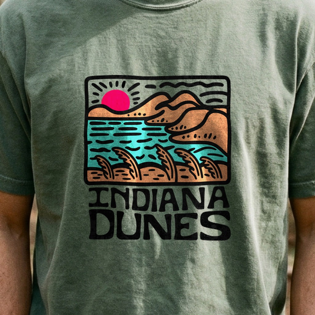 Indiana Dunes National Park Cotton T-Shirt